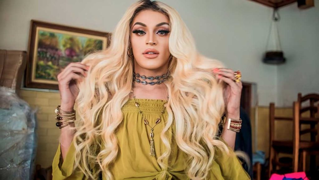 Pabllo Vittar in her drag persona