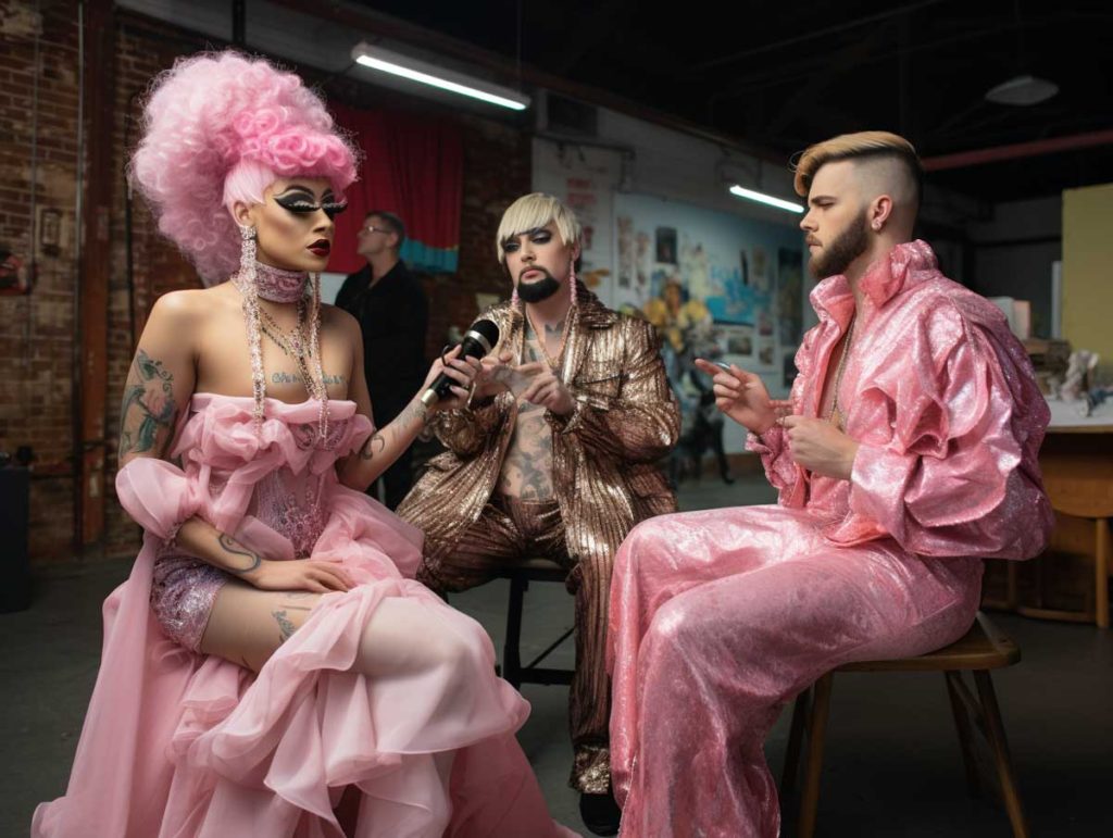 Drag performers sharing their stories