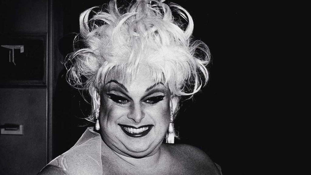 Divine on stage	