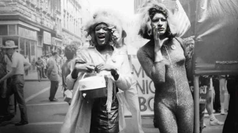 A gathering celebrating drag and LGBTQ community history