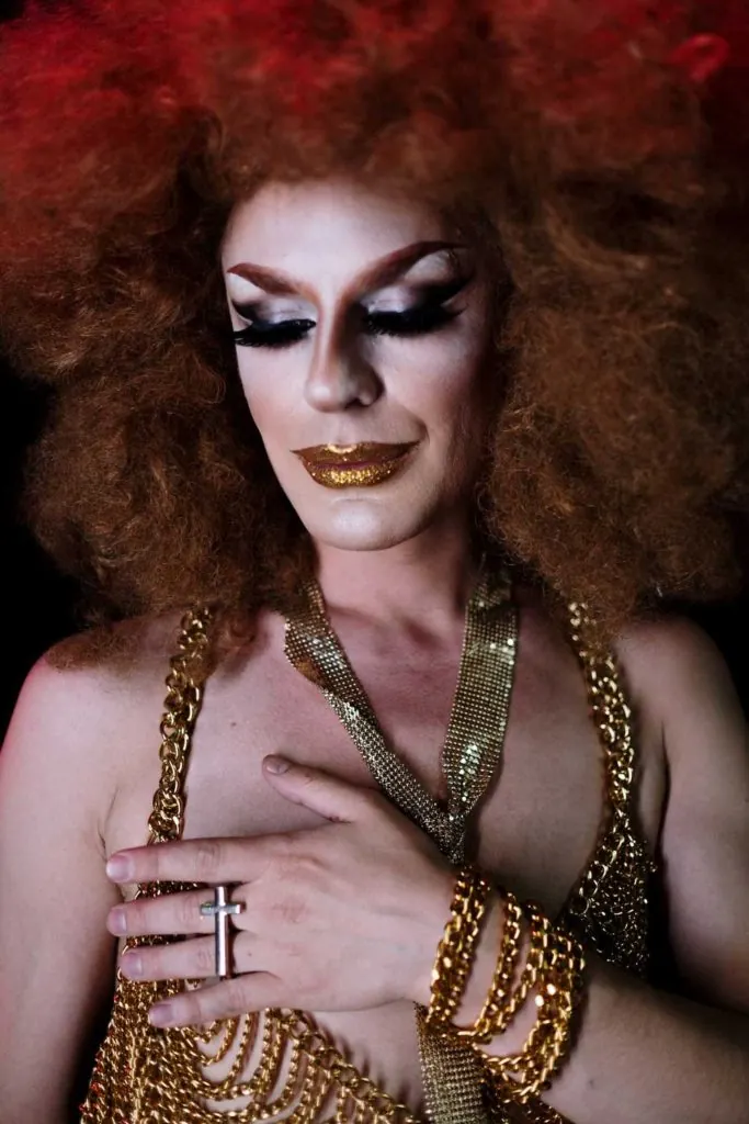 Drag queen close up 