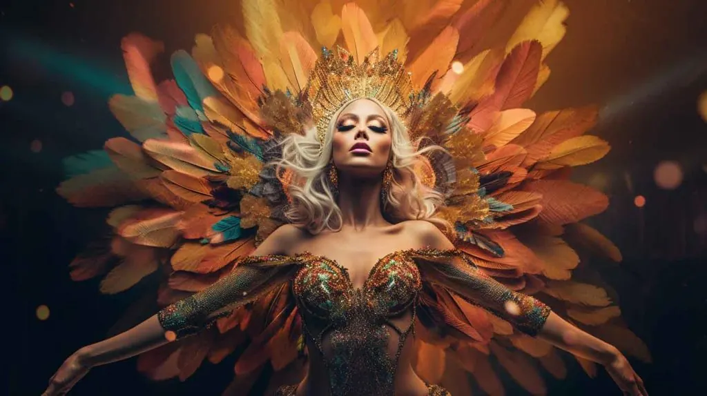  Drag queen on stage