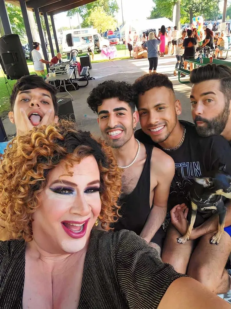 Jacqueline Frost with fans