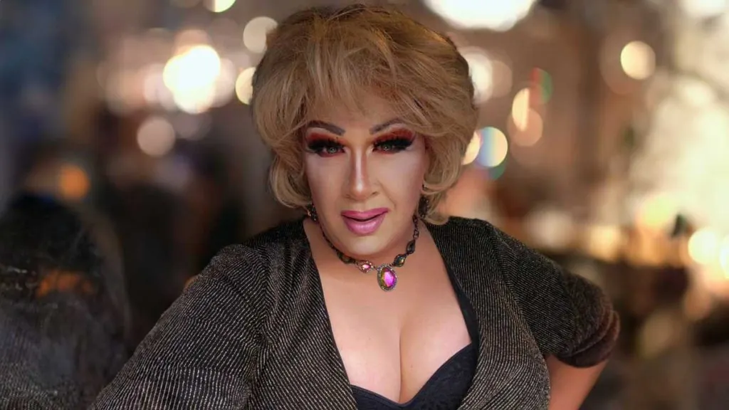 Jacqueline Frost in her signature style