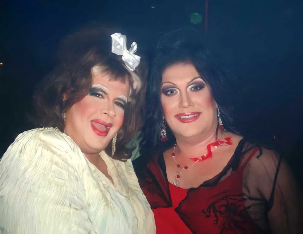 Jacqueline Frost with her drag influences