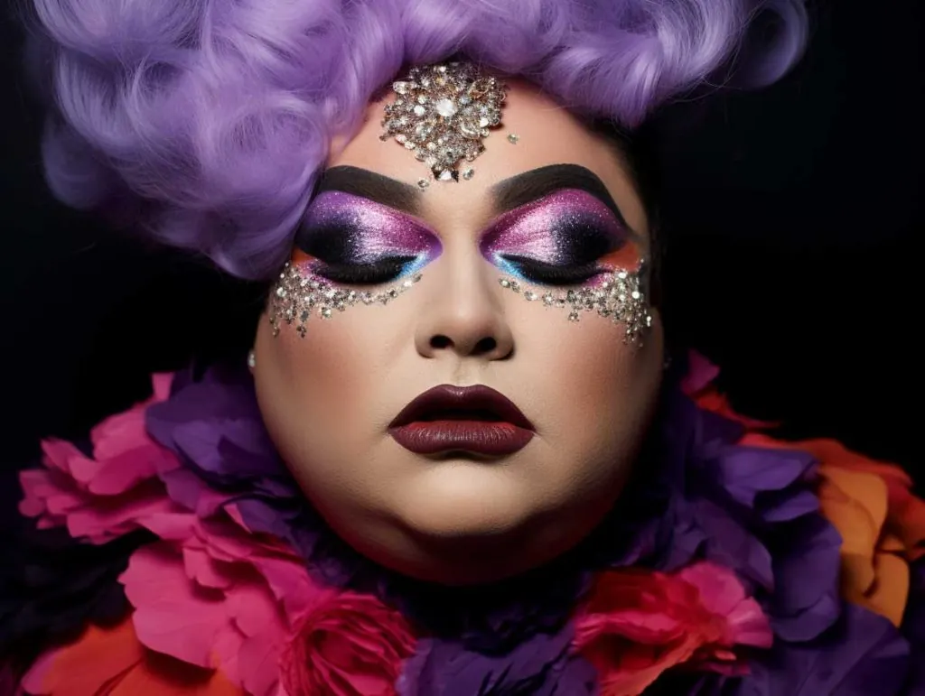 Contouring trend inspired by drag makeup