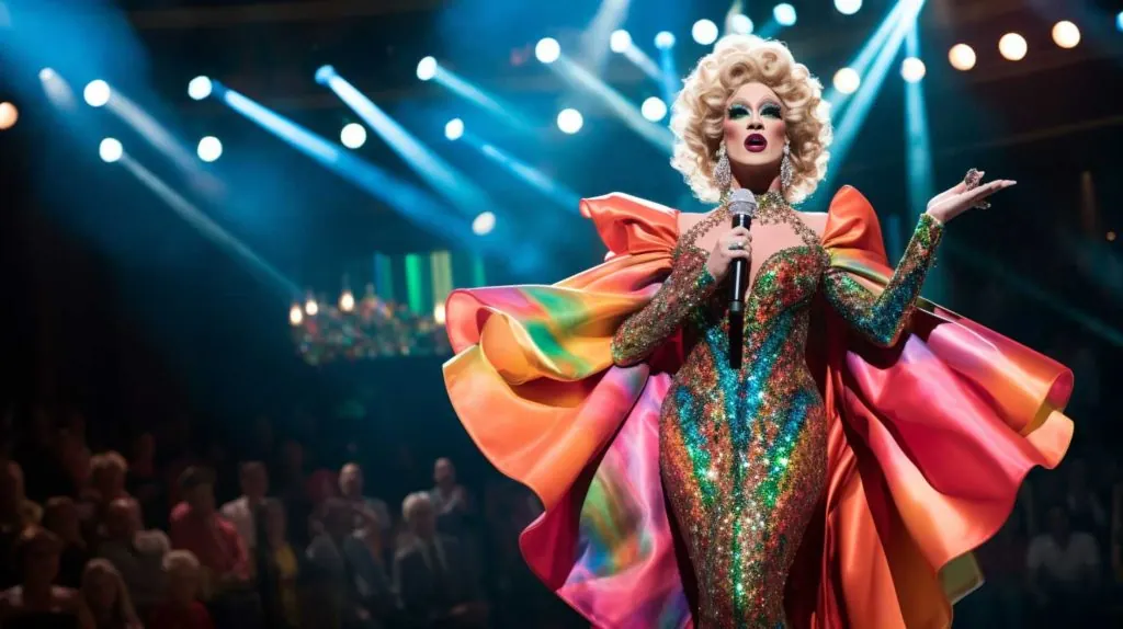 Drag queen influencing mainstream culture