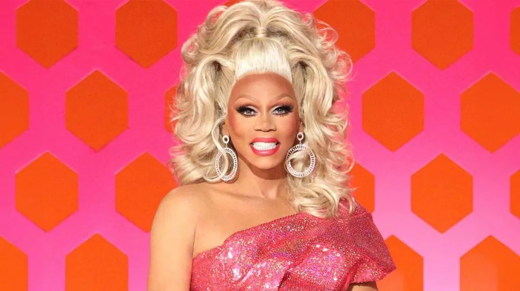 Famous drag queen RuPaul