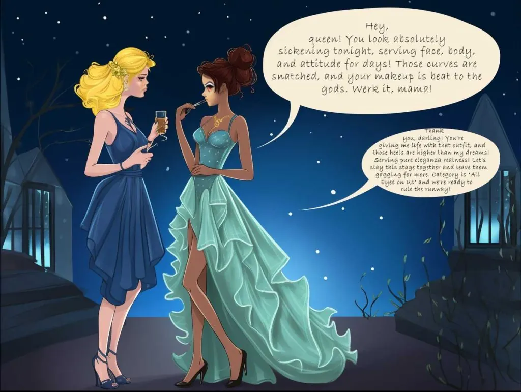 Drag terms in everyday conversations